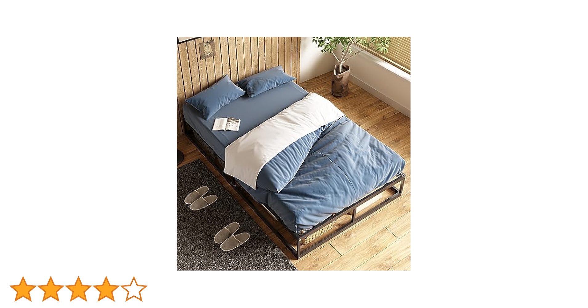 Amazon｜WLIVE ベッドフレーム セミダブル セミダブルベッド